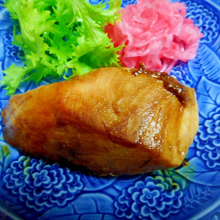 カジキの醤油麹漬け焼き